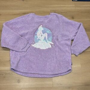 Disney Purple Crew Neck Sweater